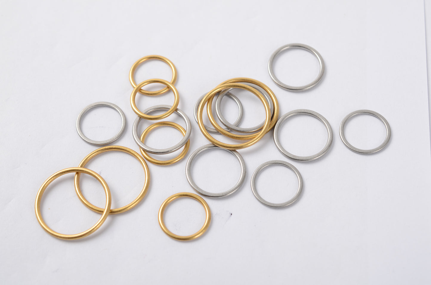 Zinc Alloy Ring Bra Buckle