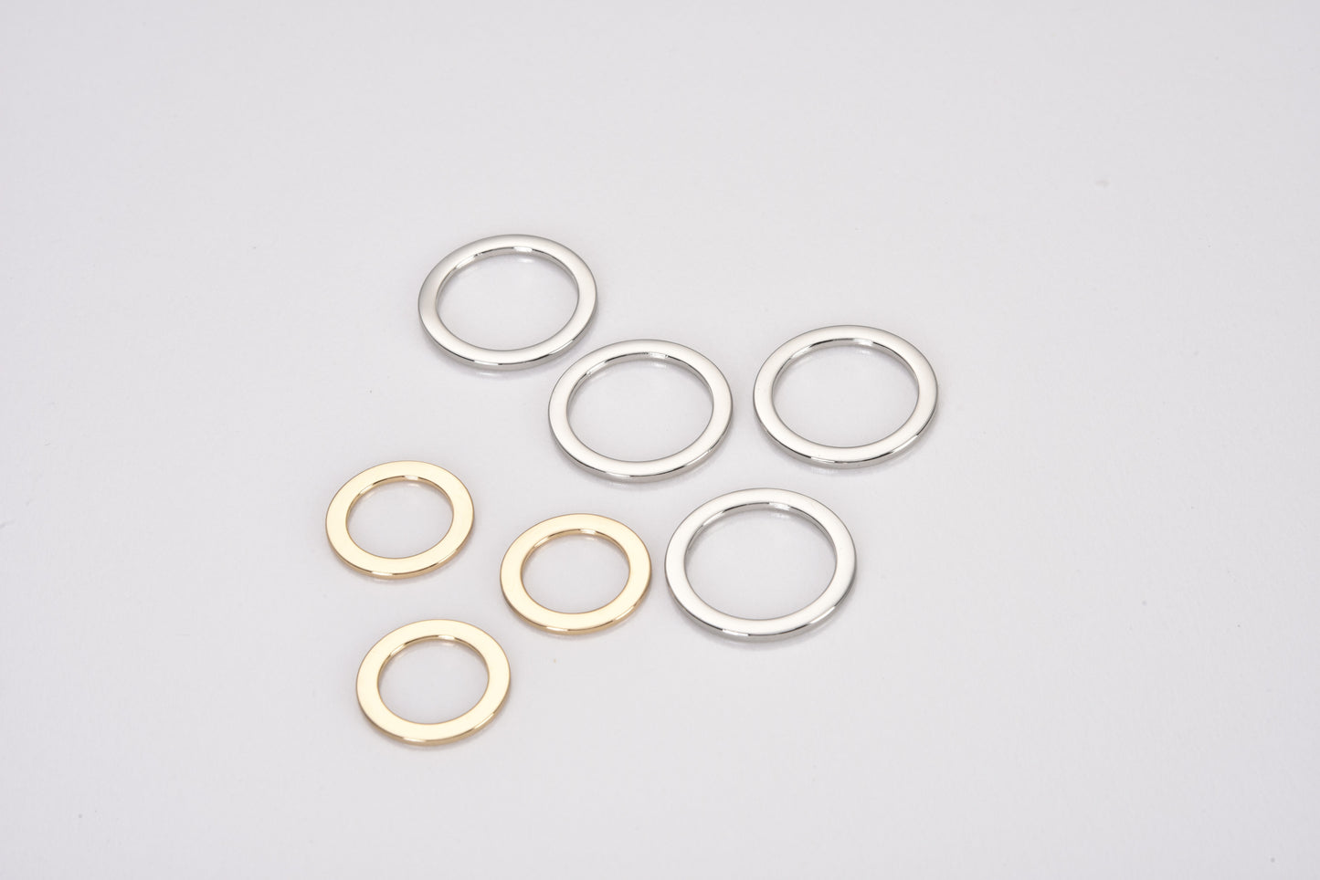 Zinc Alloy Ring Bra Buckle