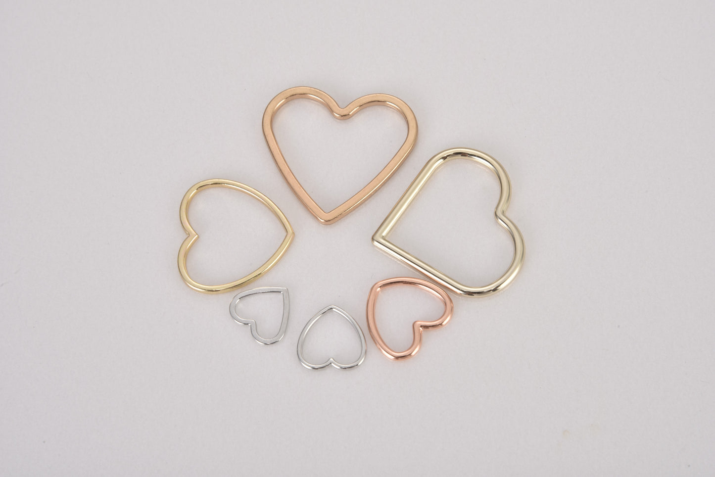 Heart Shape Metal Trim