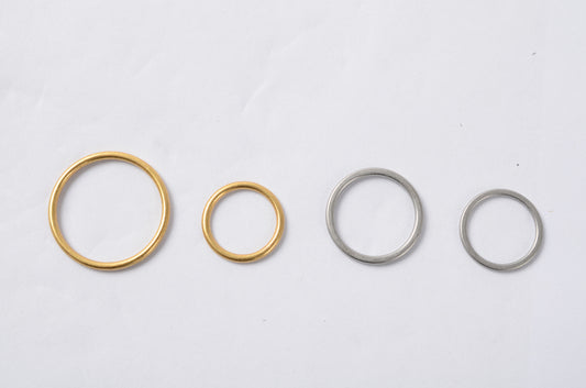 Zinc Alloy Ring Bra Buckle